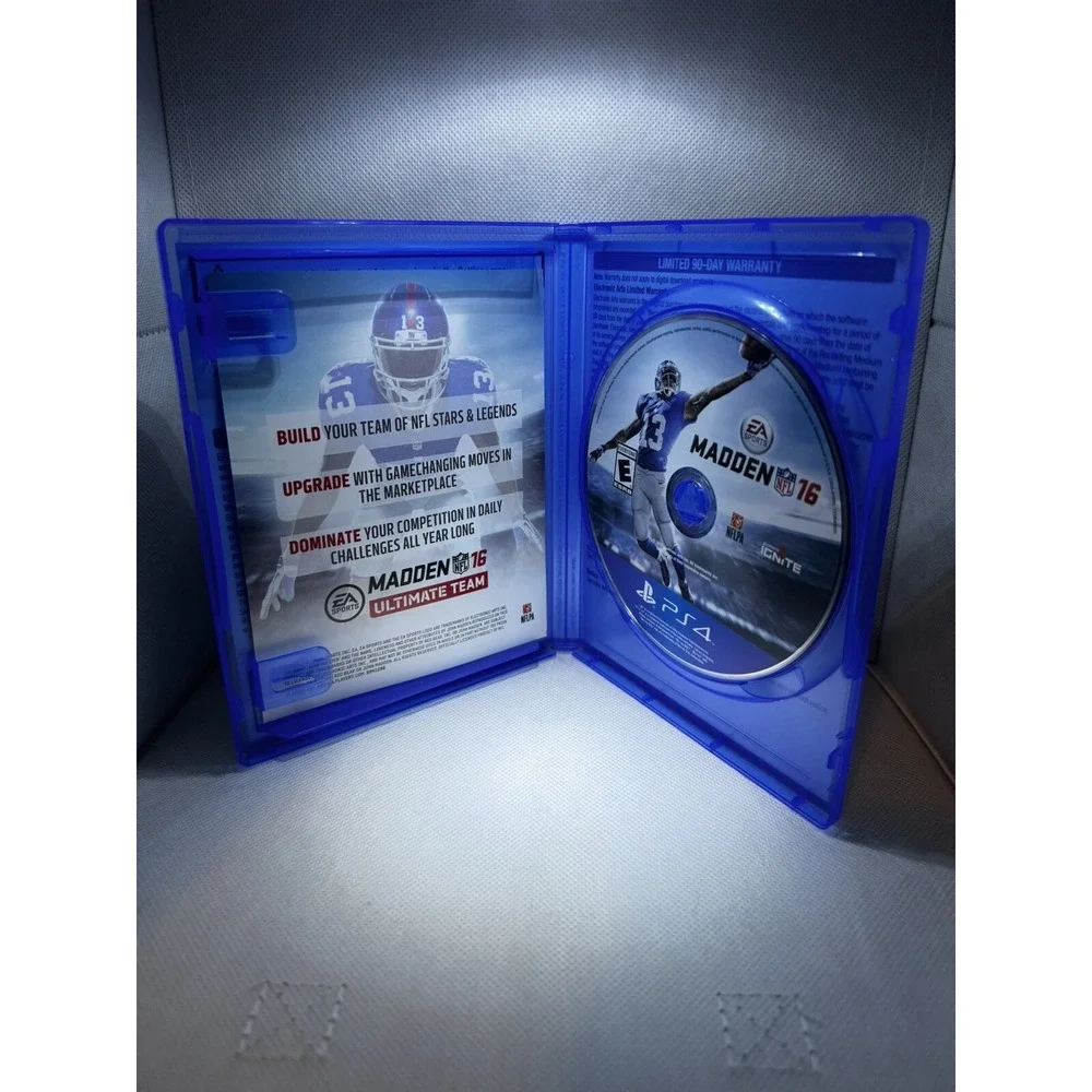 PS4 Madden NFL‎ 16 EA Sports Video Game Football Pre Owned OBJ